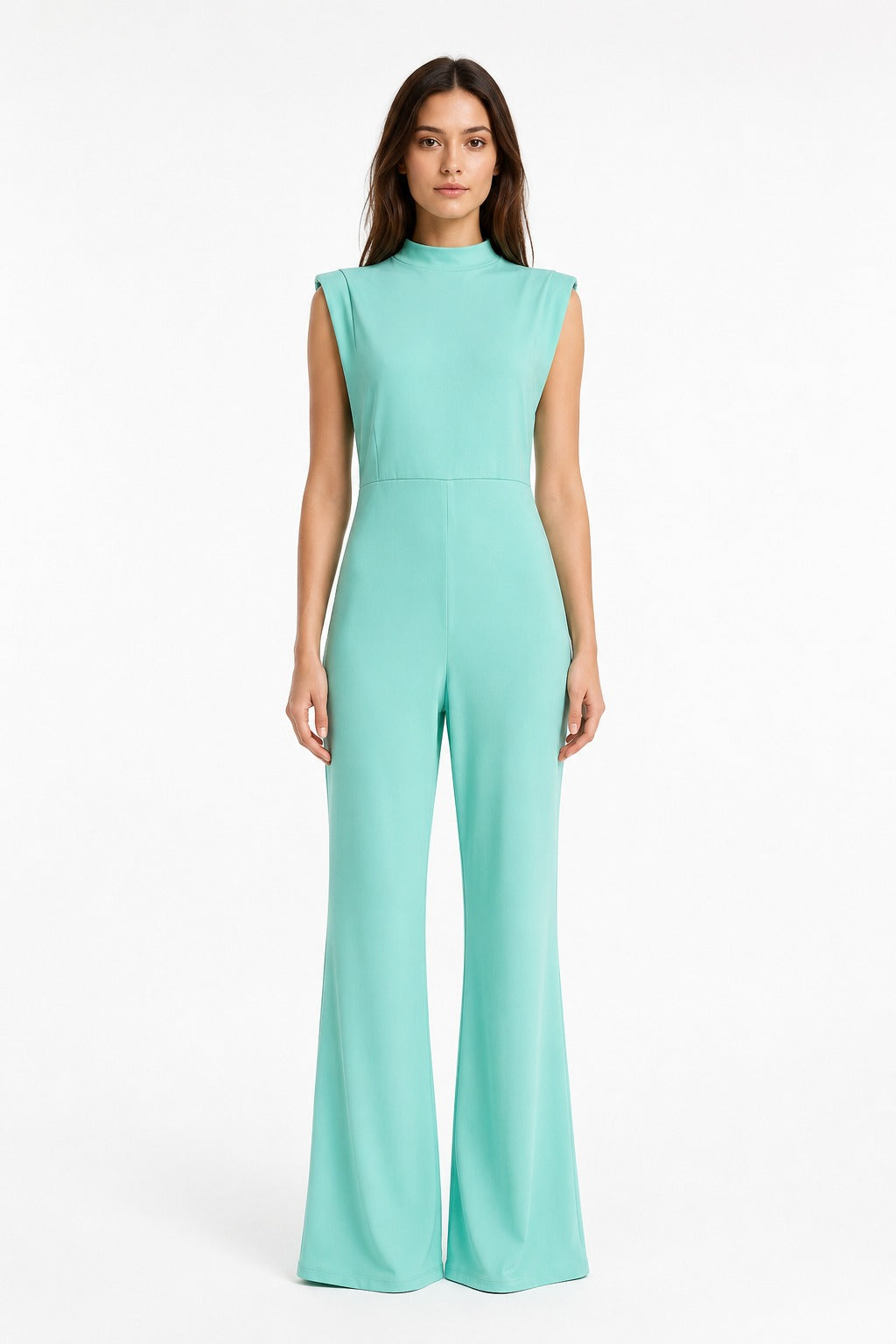 High Neck Jumpsuit