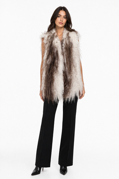 Faux Fur Vest