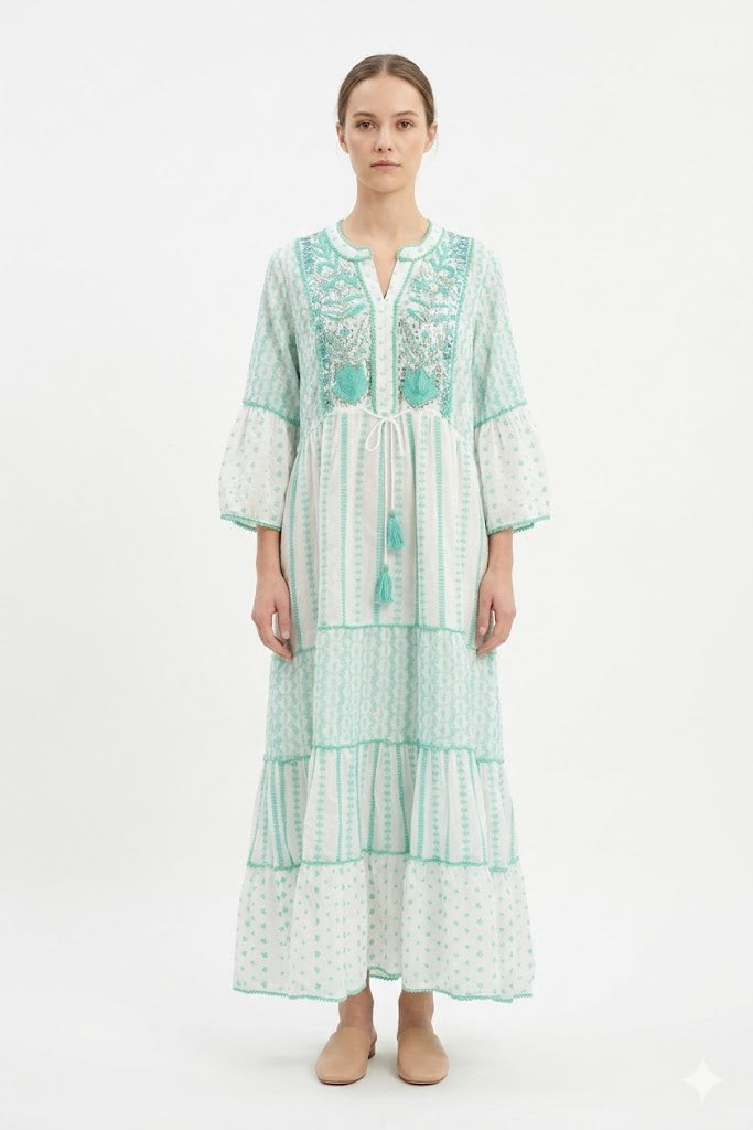 Mint Boho Maxi