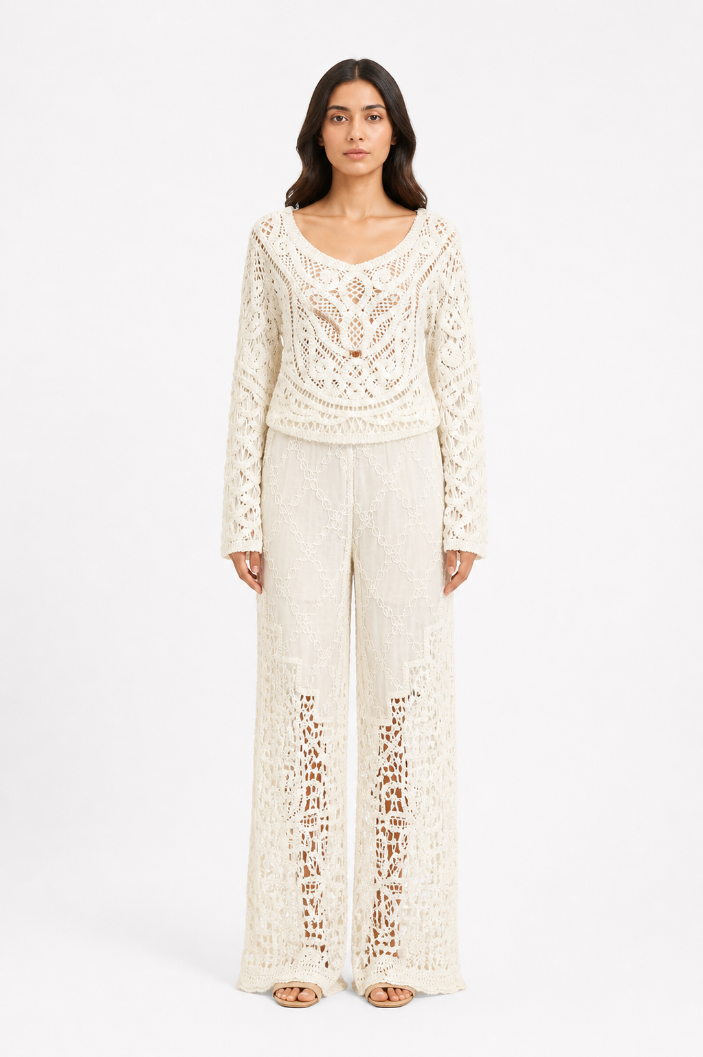 Ivory Lace Set