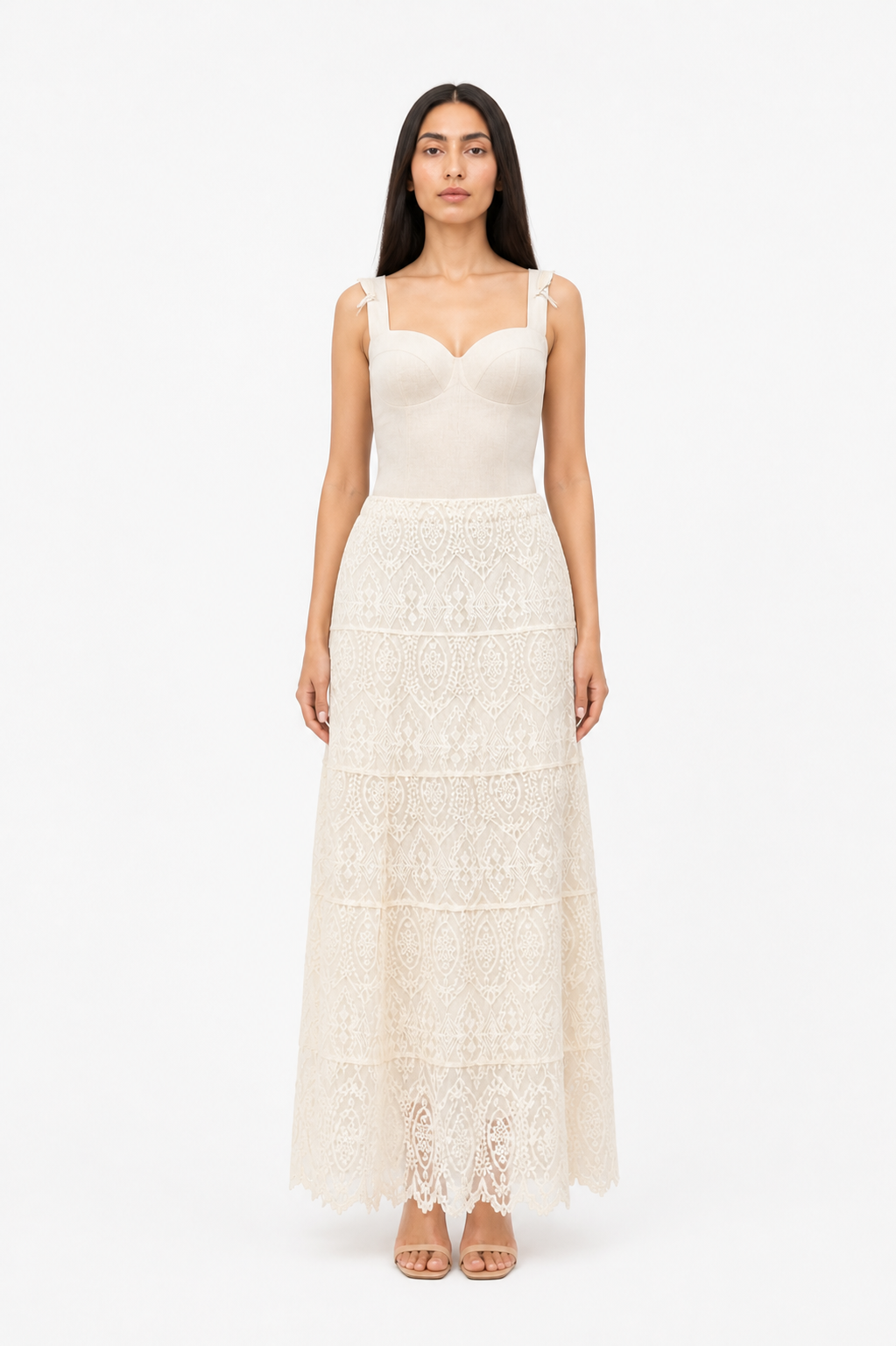 Lace Tier Skirt
