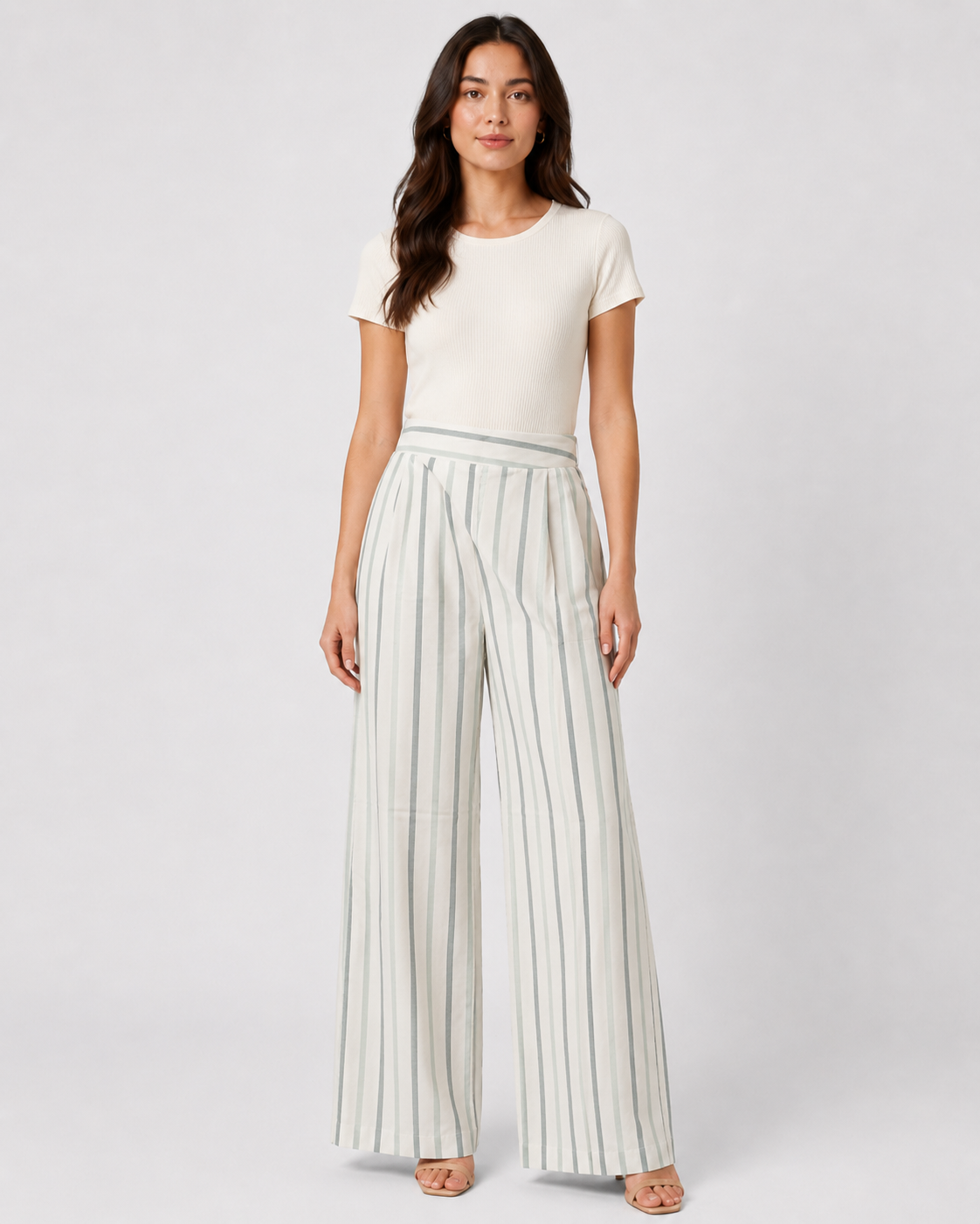 Soft Stripe Pants