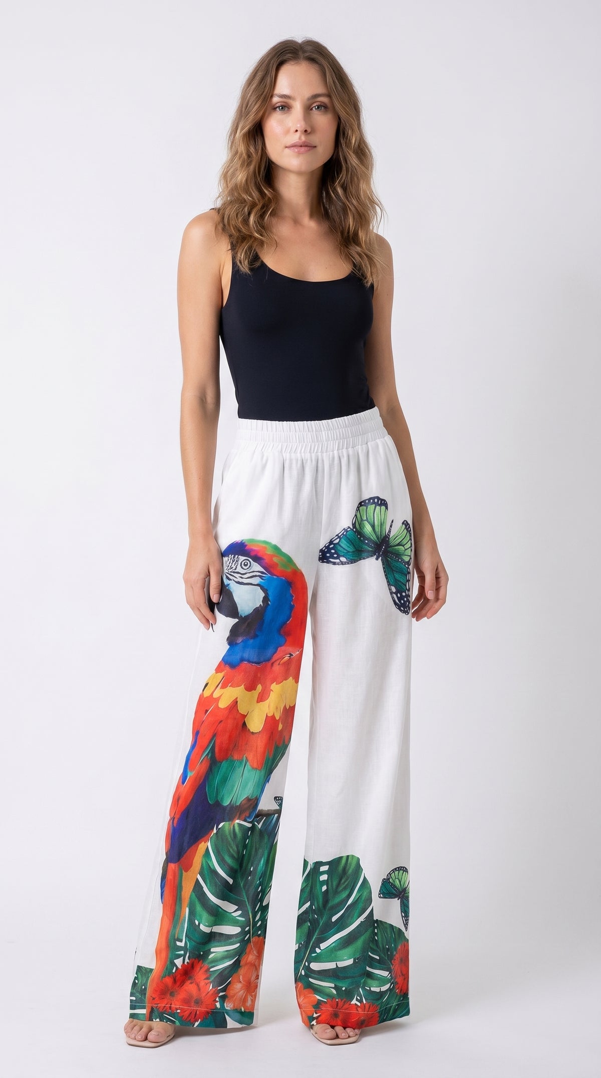 Tropical Macaw Wide-Legs