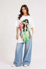 Graphic Fashion Portrait Tee
