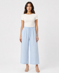 Sky Linen Pants