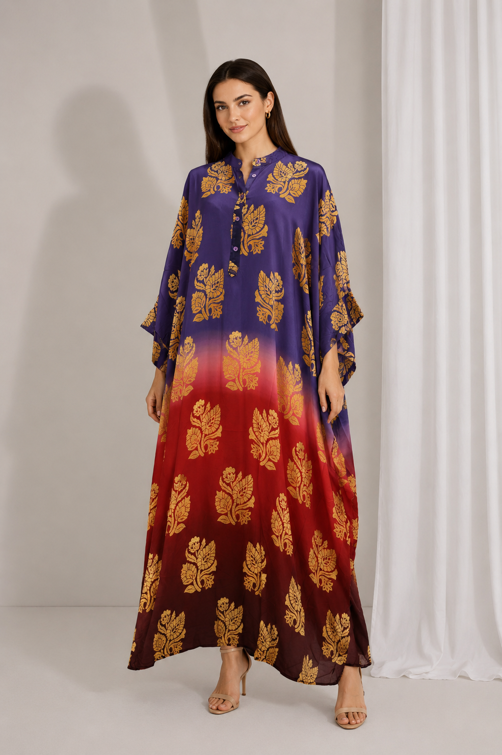 Sunset Bloom Kaftan