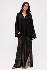 Noir Lace Dress