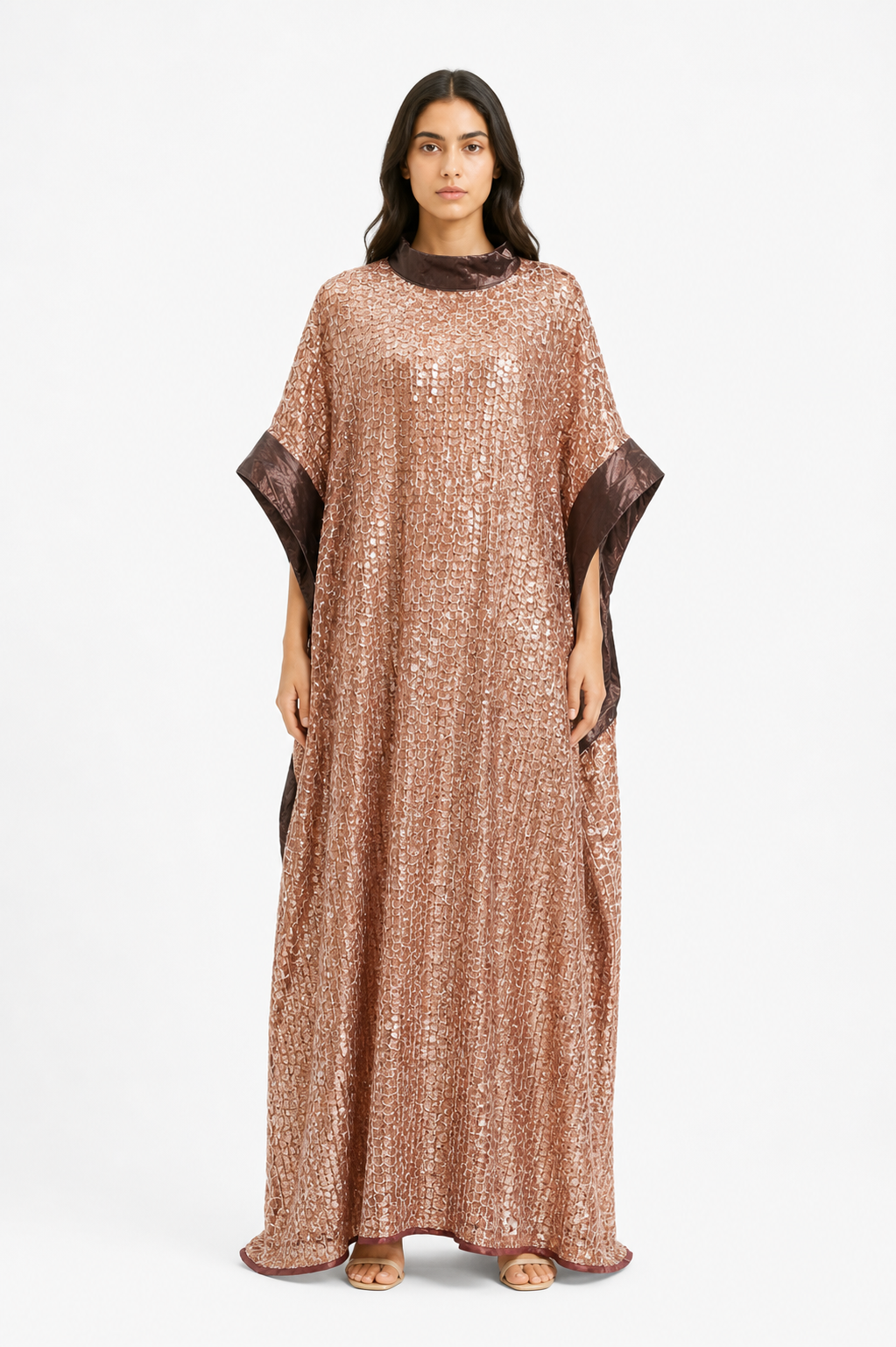 Sequin Copper Kaftan