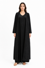 Black Essential Abaya Set