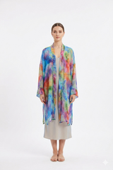 Hand-Embroidered Tribal Kaftan