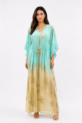 Golden Starfish Ombre Kaftan