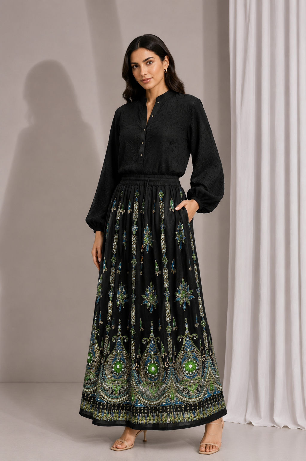 Emerald Muse Skirt