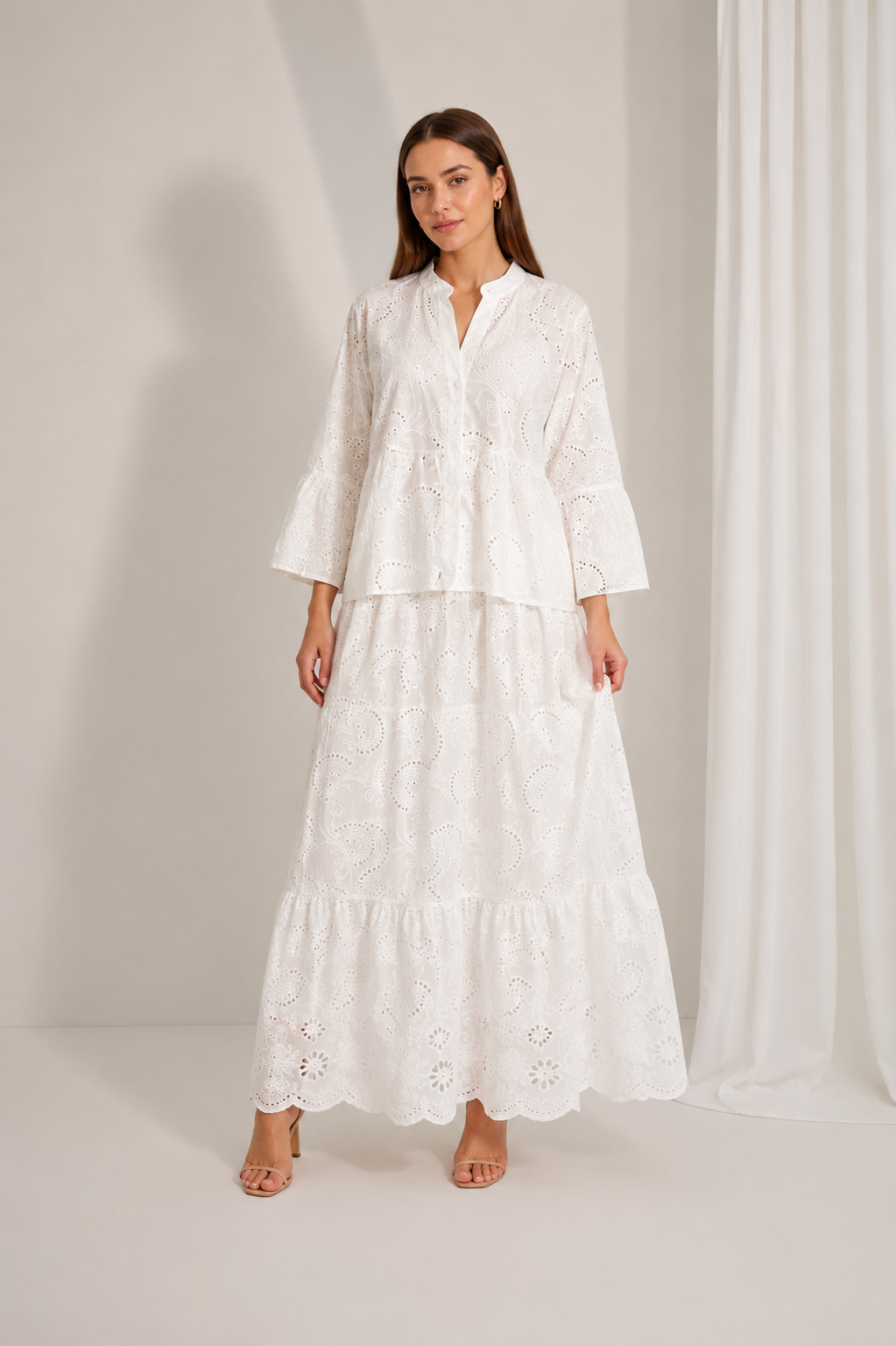 White Bloom Dress