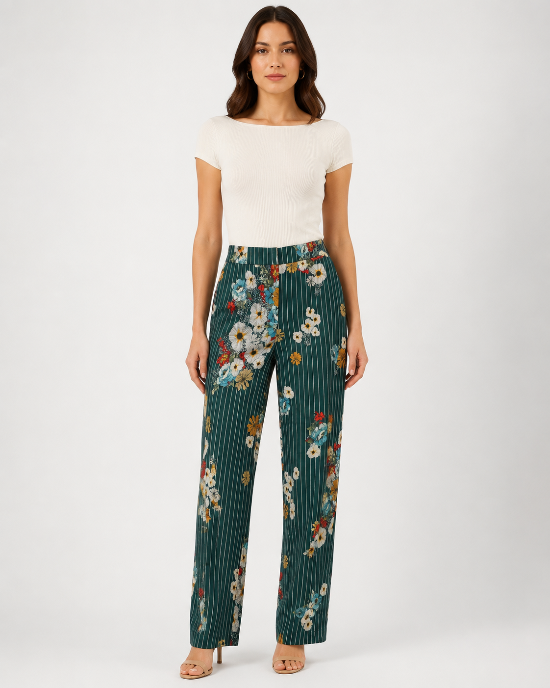 Garden Stripe Pants