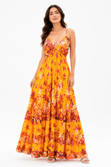 Sunset Reef Maxi Dress